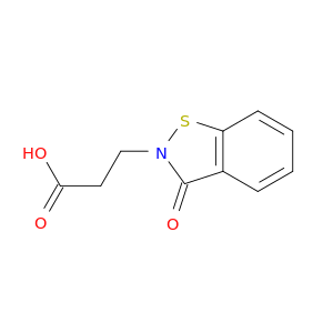 3-(3-氧代-2,3-二氢-1,2-苯并噻唑-2-基)丙酸