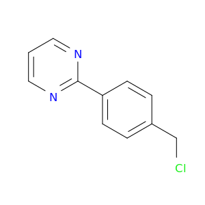 2-[4-(CHLOROMETHYL)PHENYL]PYRIMIDINE