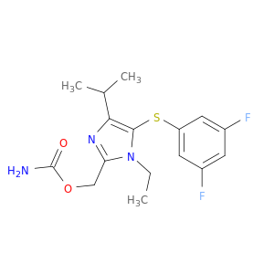 1H-Imidazole-2-methanol,5-[(3,5-difluorophenyl)thio]-1-ethyl-4-(1-methylethyl)-,carbamate (ester) (9CI)