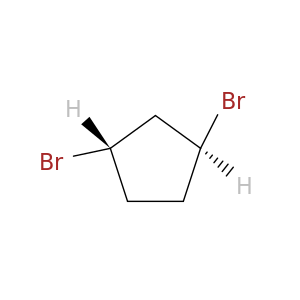 Cyclopentane, 1,3-dibromo-, trans-