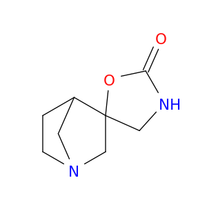 Spiro[1-azabicyclo[2.2.1]heptane-3,5'-oxazolidin]-2'-one
