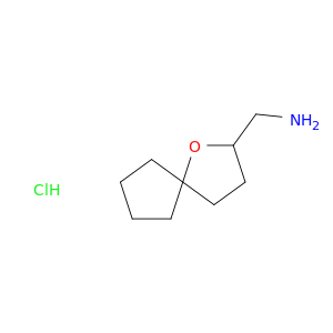 {1-oxaspiro[4.4]nonan-2-yl}methanamine hydrochloride