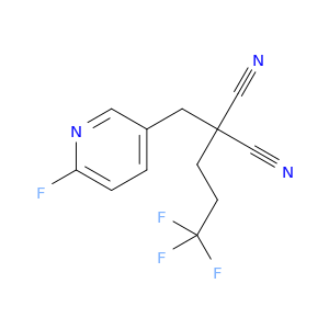 Propanedinitrile, [(6-fluoro-3-pyridinyl)methyl](3,3,3-trifluoropropyl)-