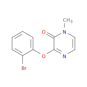 3-(2-bromophenoxy)-1-methyl-1,2-dihydropyrazin-2-one