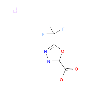 Lithium(1+) ion 5-(trifluoromethyl)-1,3,4-oxadiazole-2-carboxylate