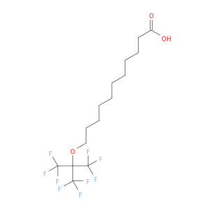 Undecanoic acid, 11-[2,2,2-trifluoro-1,1-bis(trifluoromethyl)ethoxy]-