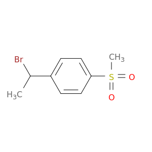 1-(1-溴乙基)-4-甲磺酰基苯