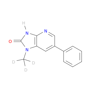 1,3-二氢-1-(甲基-D3)-6-苯基-2H-咪唑[4,5-B]吡啶-2-一