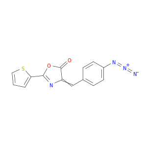 5(4H)-Oxazolone, 4-[(4-azidophenyl)methylene]-2-(2-thienyl)-