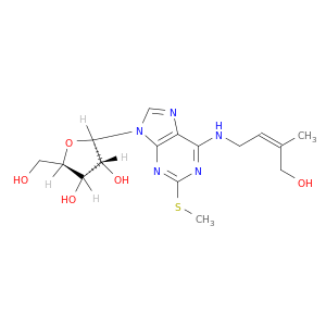 2-甲基硫醚-N6-(CIS-羟基异戊烯基)腺苷