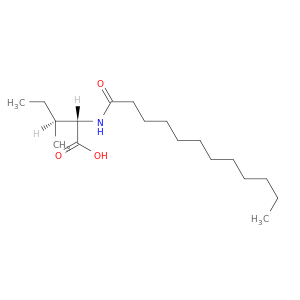 L-Isoleucine, N-(1-oxododecyl)-