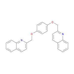 QUINOLINE, 2,2'-[1,4-PHENYLENEBIS(OXYMETHYLENE)]BIS- (9CI)