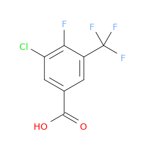 3-氯-4-氟-5-(三氟甲基)苯甲酸