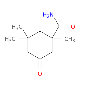 Cyclohexanecarboxamide, 1,3,3-trimethyl-5-oxo-