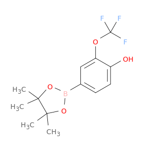 4-（4,4,5,5-四甲基-1,3,2-二氧杂硼烷-2-基）-2-（三氟甲氧基）苯酚