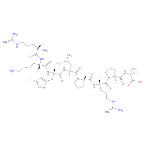 L-Alanine, L-arginyl-L-lysyl-L-histidyl-L-leucyl-L-prolyl-L-arginyl-L-prolyl-