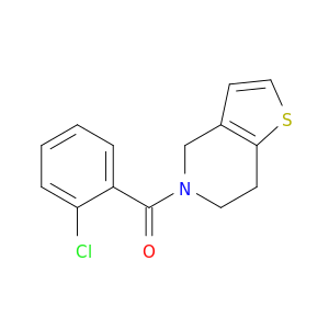Thieno[3,2-c]pyridine, 5-(2-chlorobenzoyl)-4,5,6,7-tetrahydro-