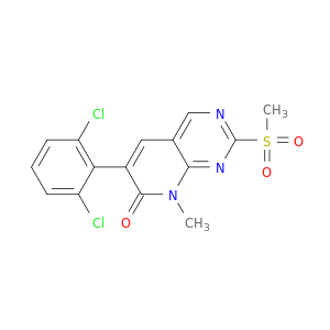 6-(2,6-二氯苯基)-8-甲基-2-甲基磺酰基-8H-吡啶并[2,3-D]嘧啶-7-酮
