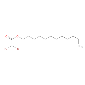 Acetic acid, dibromo-, dodecyl ester
