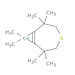 4-Thia-8-germabicyclo[5.1.0]oct-1(7)-ene, 2,2,6,6,8,8-hexamethyl-