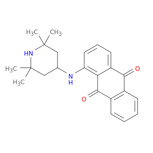 9,10-Anthracenedione, 1-[(2,2,6,6-tetramethyl-4-piperidinyl)amino]-