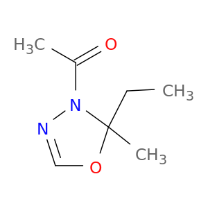 1,3,4-Oxadiazole, 3-acetyl-2-ethyl-2,3-dihydro-2-methyl-