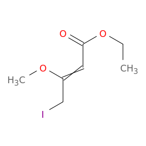 2-Butenoic acid, 4-iodo-3-methoxy-, ethyl ester