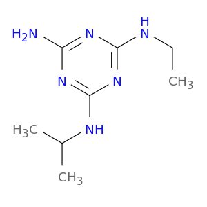 1,3,5-Triazine-2,4,6-triamine, N-ethyl-N'-(1-methylethyl)-