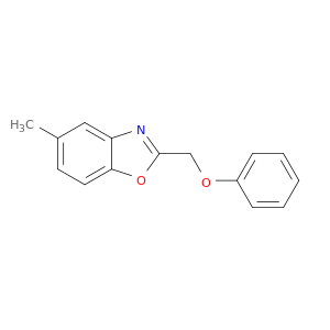 Benzoxazole, 5-methyl-2-(phenoxymethyl)-