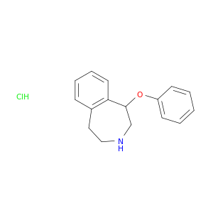 1H-3-Benzazepine, 2,3,4,5-tetrahydro-1-phenoxy-, hydrochloride