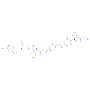 Glycine, glycyl-L-serylglycylglycylglycylglycyl-L-serylglycyl-L-cysteinyl-