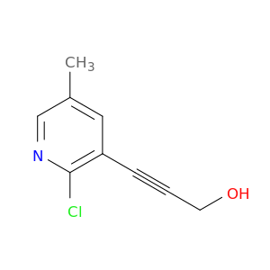 3-(2-氯-5-甲基吡啶-3-基)丙-2-炔-1-醇