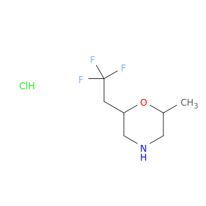 2-Methyl-6-(2,2,2-trifluoroethyl)morpholine hydrochloride