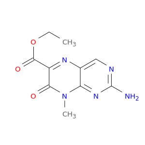 6-Pteridinecarboxylicacid, 2-amino-7,8-dihydro-8-methyl-7-oxo-, ethyl ester
