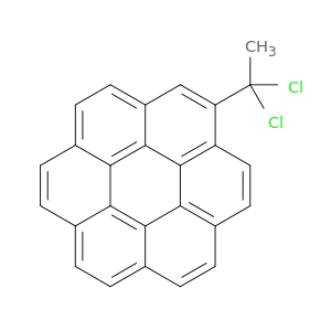Coronene, (1,1-dichloroethyl)-