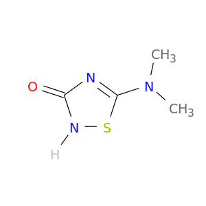 1,2,4-Thiadiazol-3(2H)-one, 5-(dimethylamino)-