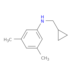 BENZENAMINE, N-(CYCLOPROPYLMETHYL)-3,5-DIMETHYL-