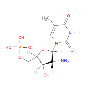 5'-Uridylic acid, 2'-amino-2'-deoxy-5-methyl-