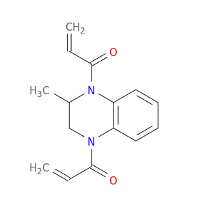 Quinoxaline,1,2,3,4-tetrahydro-2-methyl-1,4-bis(1-oxo-2-propenyl)- (9CI)