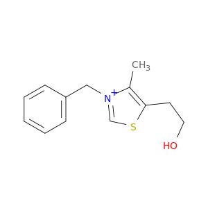 Thiazolium,5-(2-hydroxyethyl)-4-methyl-3-(phenylmethyl)-