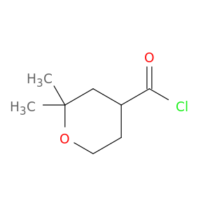2H-Pyran-4-carbonyl chloride, tetrahydro-2,2-dimethyl-