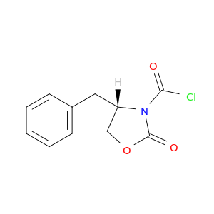3-Oxazolidinecarbonyl chloride, 2-oxo-4-(phenylmethyl)-, (S)-
