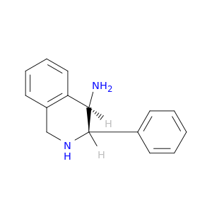 4-Isoquinolinamine, 1,2,3,4-tetrahydro-3-phenyl-, trans-