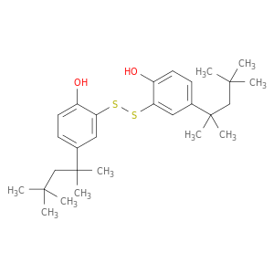 2,2'-disulfanediylbis[4-(2,4,4-trimethylpentan-2-yl)phenol]