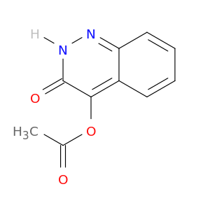3(2H)-Cinnolinone, 4-(acetyloxy)-