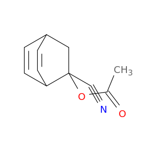 Bicyclo[2.2.2]octa-5,7-diene-2-carbonitrile, 2-(acetyloxy)-