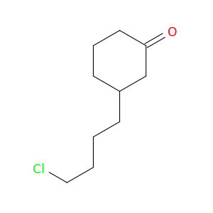 Cyclohexanone, 3-(4-chlorobutyl)-