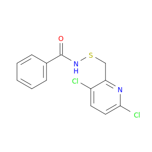 Benzamide, N-[[(3,6-dichloro-2-pyridinyl)methyl]thio]-