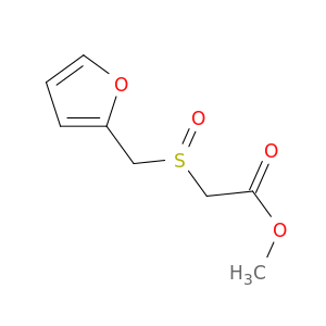 Acetic acid,2-[(2-furanylmethyl)sulfinyl]-, methyl ester