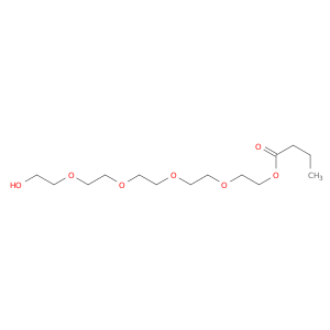 Butanoic acid, 14-hydroxy-3,6,9,12-tetraoxatetradec-1-yl ester